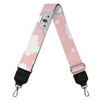 Koala Bear And Cloud Pattern Print Bag Strap