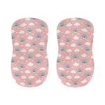 Koala Bear And Cloud Pattern Print Bar Stool Covers