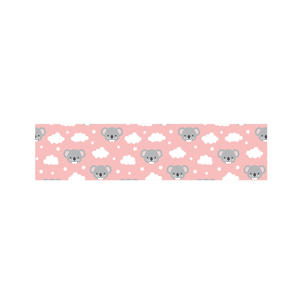 Koala Bear And Cloud Pattern Print Bed Runner