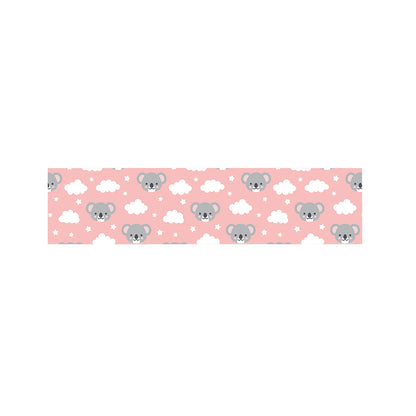 Koala Bear And Cloud Pattern Print Bed Runner