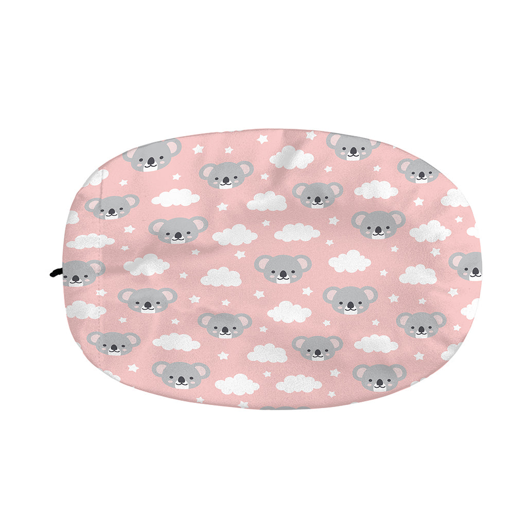 Koala Bear And Cloud Pattern Print Car Side Mirror Covers