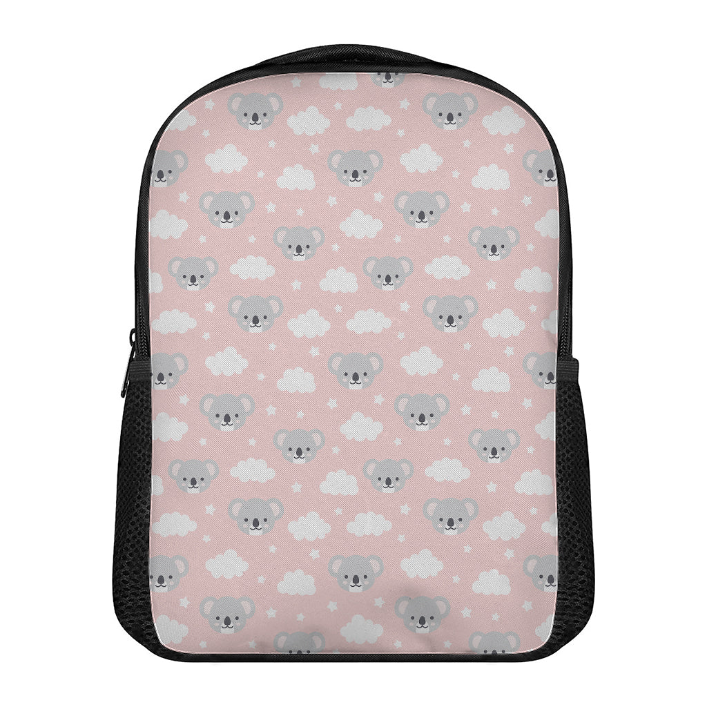 Koala Bear And Cloud Pattern Print Casual Backpack