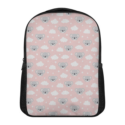 Koala Bear And Cloud Pattern Print Casual Backpack