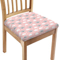 Koala Bear And Cloud Pattern Print Chair Cushion Cover