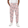 Koala Bear And Cloud Pattern Print Cotton Sweatpants