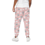 Koala Bear And Cloud Pattern Print Cotton Pants