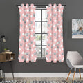 Koala Bear And Cloud Pattern Print Grommet Curtain Panels