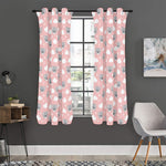 Koala Bear And Cloud Pattern Print Curtain