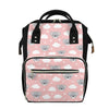 Koala Bear And Cloud Pattern Print Diaper Bag