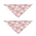 Koala Bear And Cloud Pattern Print Dog Bandana