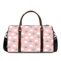 Koala Bear And Cloud Pattern Print Duffel Bag