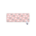 Koala Bear And Cloud Pattern Print Extended Mouse Pad