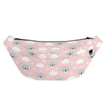 Koala Bear And Cloud Pattern Print Fanny Pack