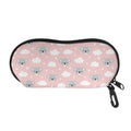 Koala Bear And Cloud Pattern Print Glasses Case