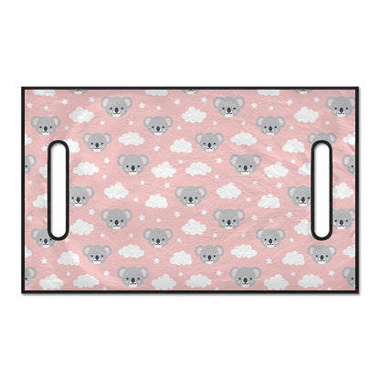 Koala Bear And Cloud Pattern Print Golf Cart Seat Cover
