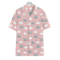 Koala Bear And Cloud Pattern Print Hawaiian Shirt