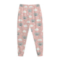 Koala Bear And Cloud Pattern Print Jogger Pants