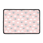 Koala Bear And Cloud Pattern Print Kitchen Mat