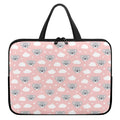 Koala Bear And Cloud Pattern Print Laptop Sleeve With Handle