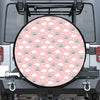 Koala Bear And Cloud Pattern Print Leather Spare Tire Cover