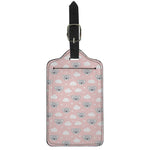 Koala Bear And Cloud Pattern Print Luggage Tag