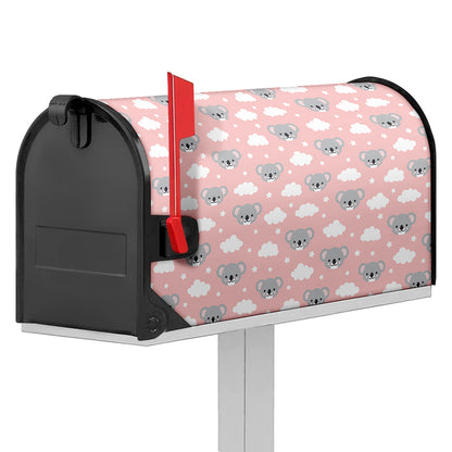 Koala Bear And Cloud Pattern Print Mailbox Cover