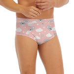 Koala Bear And Cloud Pattern Print Men's Briefs