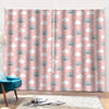 Koala Bear And Cloud Pattern Print Pencil Pleat Curtains