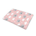 Koala Bear And Cloud Pattern Print Pet Cooling Mat Cover