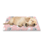 Koala Bear And Cloud Pattern Print Pet Cooling Mat Cover