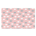 Koala Bear And Cloud Pattern Print Polyester Doormat