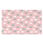 Koala Bear And Cloud Pattern Print Polyester Doormat