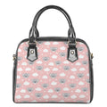 Koala Bear And Cloud Pattern Print Shoulder Handbag
