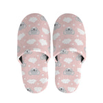 Koala Bear And Cloud Pattern Print Slippers