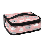 Koala Bear And Cloud Pattern Print Small Lunch Bag