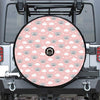 Koala Bear And Cloud Pattern Print Tire Cover With Camera Hole