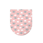 Koala Bear And Cloud Pattern Print Toilet Lid Cover