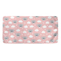 Koala Bear And Cloud Pattern Print Towel