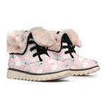 Koala Bear And Cloud Pattern Print Winter Boots