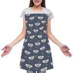 Koala Bear Pattern Print Adjustable Apron