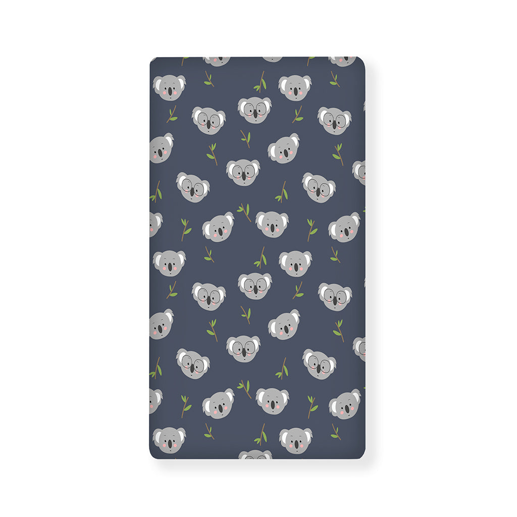 Koala Bear Pattern Print Baby Crib Sheet
