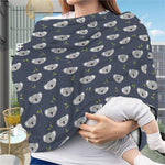 Koala Bear Pattern Print Baby Seat Cover