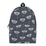 Koala Bear Pattern Print Backpack