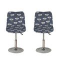Koala Bear Pattern Print Bar Stool Covers
