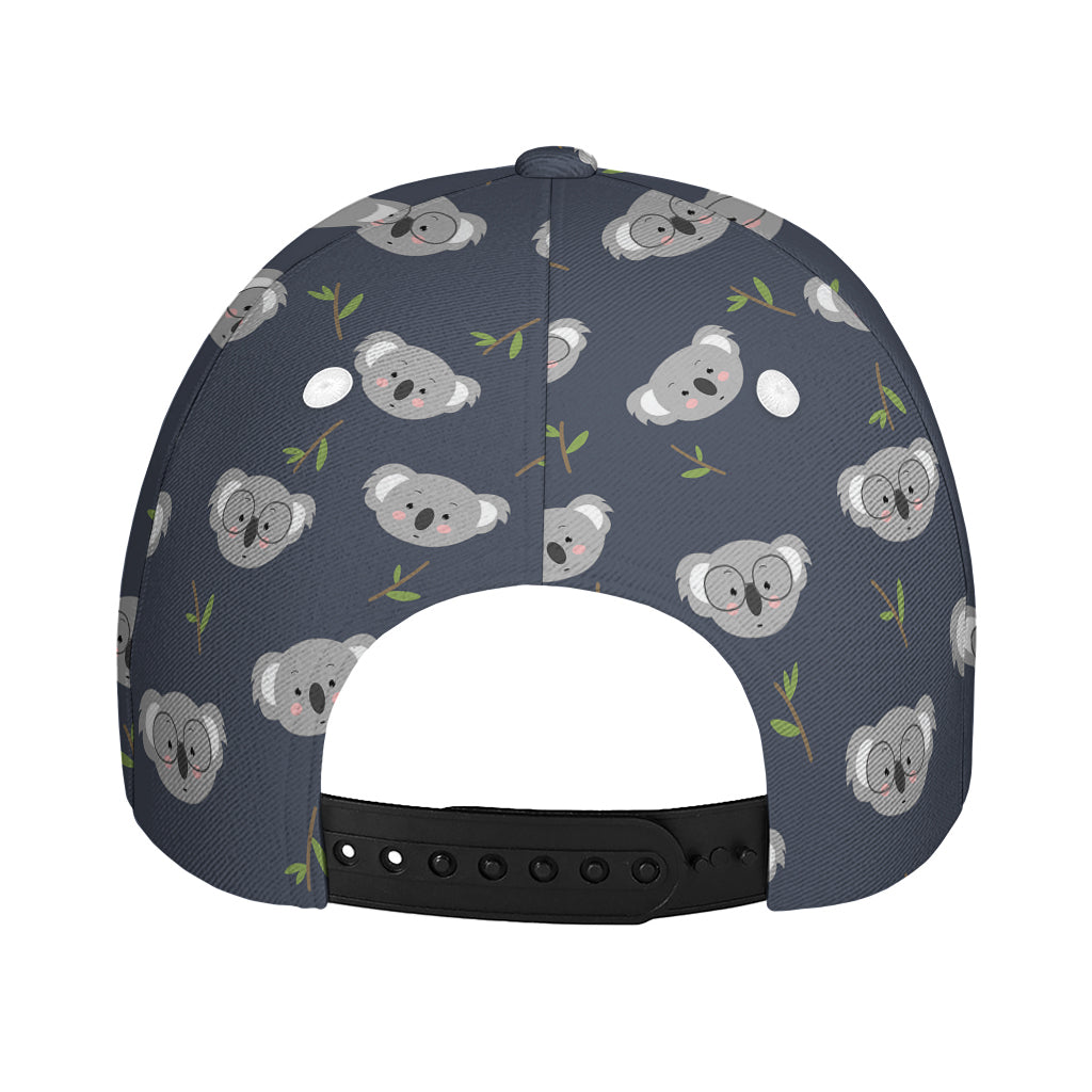 Koala Bear Pattern Print Baseball Cap