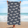 Koala Bear Pattern Print Beach Towel