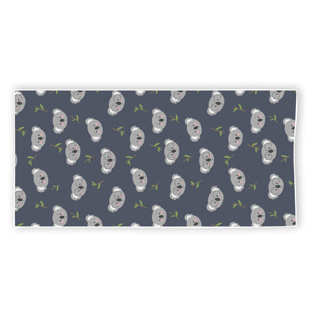 Koala Bear Pattern Print Beach Towel