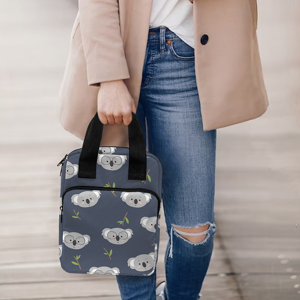 Koala Bear Pattern Print Bible Tote Bag