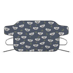 Koala Bear Pattern Print Car Windshield Snow Cover