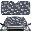 Koala Bear Pattern Print Car Windshield Sun Shade